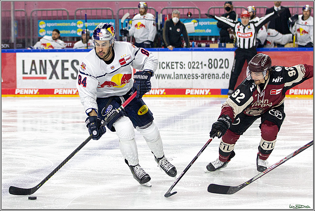 PENNY DEL;  Koelner Haie - EHC Red Bull Muenchen; Koeln, 31.03.2021